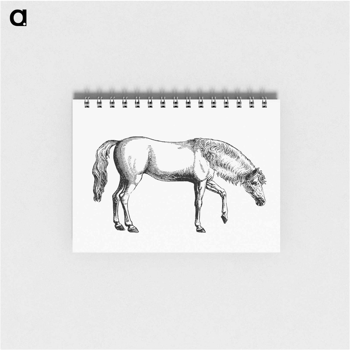 アートメモ帳-Arabian Horse
 - 大英図書館 Memo.