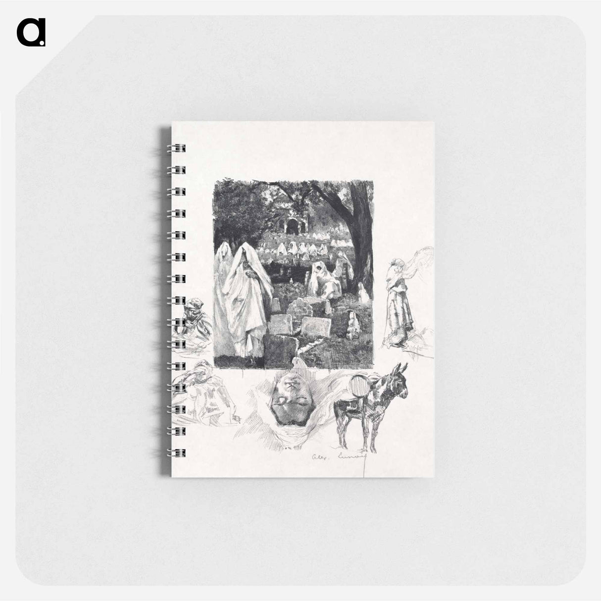 アートメモ帳-Moroccan Sketches
 - クリーブランド美術館 Memo.