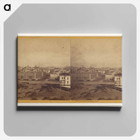 アートパネル-O'Farrell Street, Looking East
 - エドワード マイブリッジ Canvas.