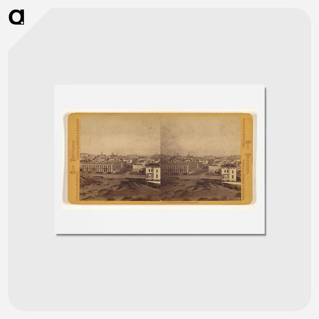 アートポストカード-O'Farrell Street, Looking East
 - エドワード マイブリッジ Postcard.