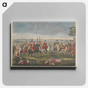 アートパネル-The Battle of Blenheim MDCCIV, Part the Second
 - イェール大学アートギャラリー Canvas.