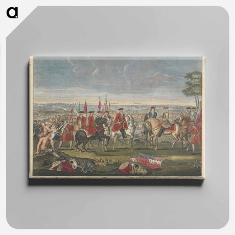 アートパネル-The Battle of Blenheim MDCCIV, Part the Second
 - イェール大学アートギャラリー Canvas.