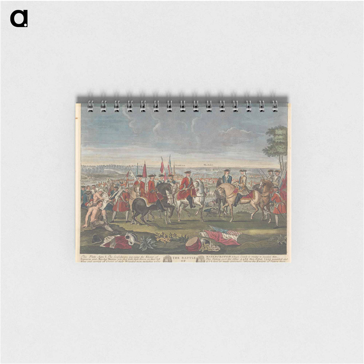 アートメモ帳-The Battle of Blenheim MDCCIV, Part the Second
 - イェール大学アートギャラリー Memo.