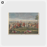 アートポストカード-The Battle of Blenheim MDCCIV, Part the Second
 - イェール大学アートギャラリー Postcard.