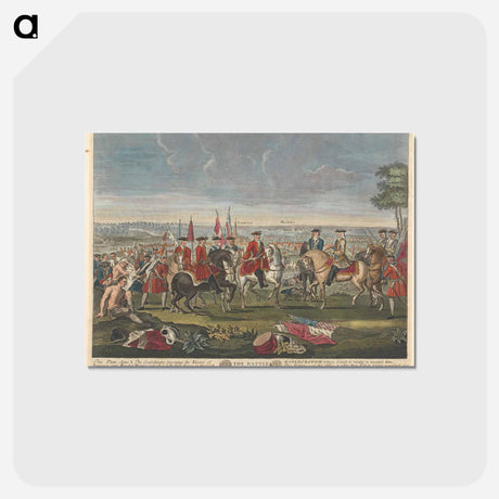 アートポストカード-The Battle of Blenheim MDCCIV, Part the Second
 - イェール大学アートギャラリー Postcard.