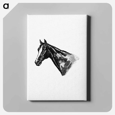 アートパネル-Victorian Horse Head
 - 大英図書館 Canvas.