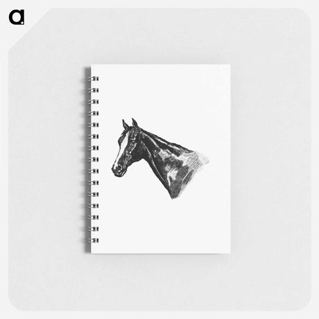アートメモ帳-Victorian Horse Head
 - 大英図書館 Memo.