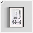 アートポスター-Leg Braces and Corrective Shoes
 - 国立医学図書館 Poster.
