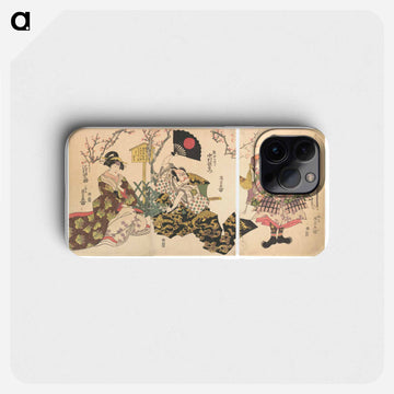 Kabuki Scene at Kumagai's Camp, from the play The Chronicle of the Battle of Ichinotani
 - 歌川 国貞 Phone Case.