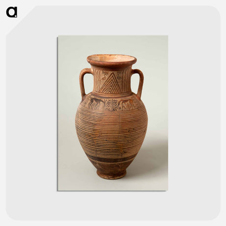 アートポストカード-Geometric Amphora
 - バーンズ・コレクション Postcard.