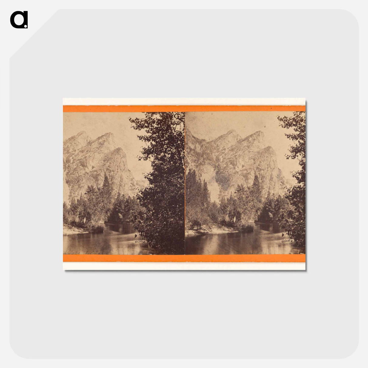 アートポストカード-Pom-pom-pa-sais (the three Brothers)
 - エドワード マイブリッジ Postcard.