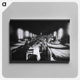 アートパネル-U. S. Army Base Hospital Number 9, Chateauroux, France: Christmas Dinner
 - 国立医学図書館 Canvas.