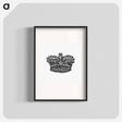 アートポスター-Victorian Crown, after a Design in the British Library
 - 大英図書館 Poster.