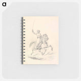 アートメモ帳-Turbaned Cavalryman, Right Arm with Curved Sword Upraised
 - イェール大学アートギャラリー Memo.
