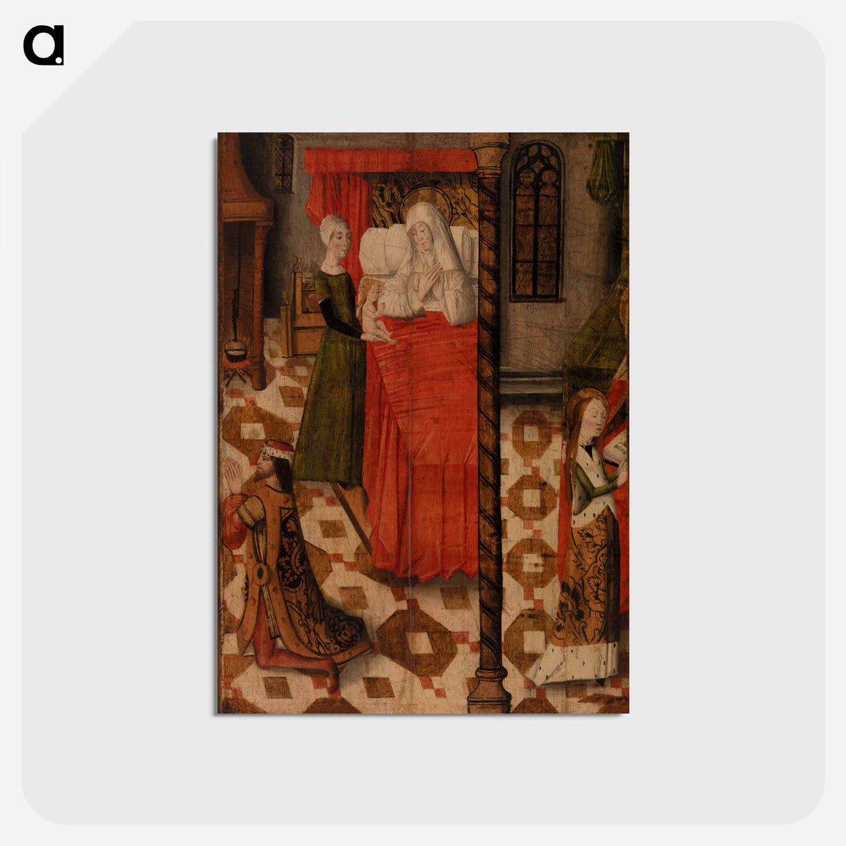アートポストカード-Birth of the Virgin
 - バーンズ・コレクション Postcard.