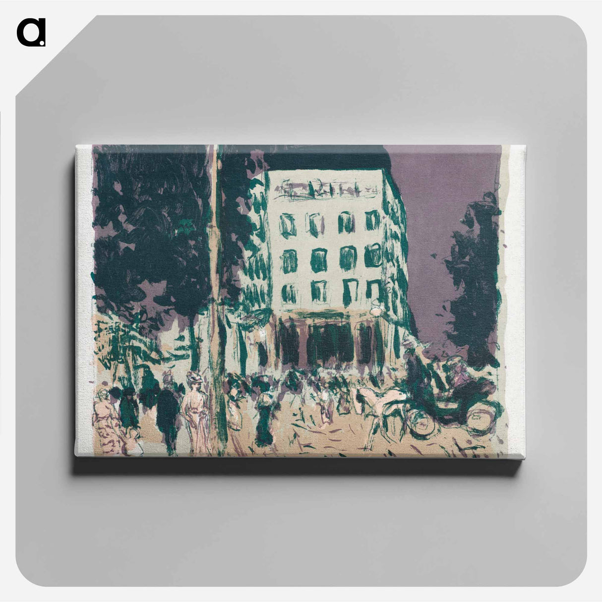 アートパネル-The Boulevards
 - クリーブランド美術館 Canvas.