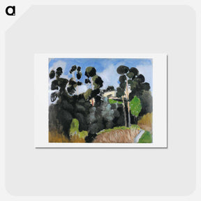 アートポストカード-Landscape - アンリ マティス Postcard.