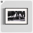 アートポスター-Loading Typhoid Patients onto a Hospital Train, Station 83, Manchuria
 - 国立医学図書館 Poster.