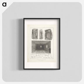 アートポスター-Architectural Parts of Lambeth Palace
 - イェール大学アートギャラリー Poster.