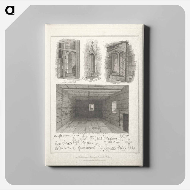 アートパネル-Architectural Parts of Lambeth Palace
 - イェール大学アートギャラリー Canvas.