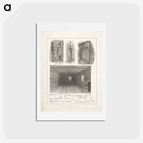 アートポストカード-Architectural Parts of Lambeth Palace
 - イェール大学アートギャラリー Postcard.