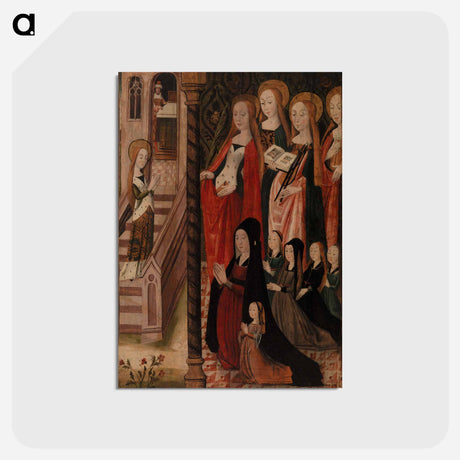 アートポストカード-Mary Going to the Temple
 - バーンズ・コレクション Postcard.