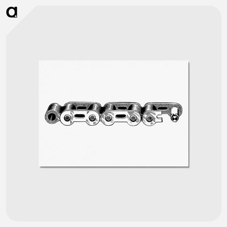 アートポストカード-Rack Railway from A Wheel to Moscow and Back
 - 大英図書館 Postcard.