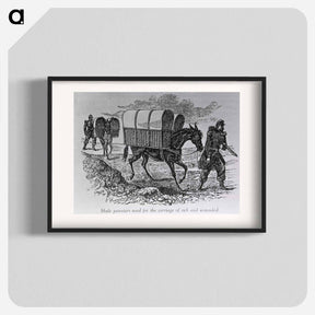 アートポスター-Transportation of the Wounded
 - 国立医学図書館 Poster.
