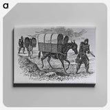 アートパネル-Transportation of the Wounded
 - 国立医学図書館 Canvas.