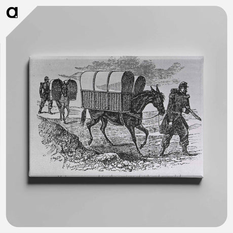 アートパネル-Transportation of the Wounded
 - 国立医学図書館 Canvas.