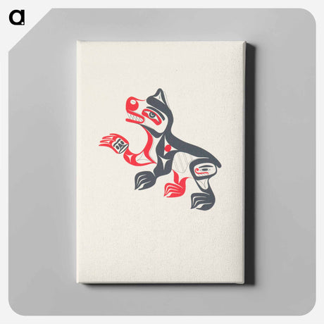 アートパネル-Black Bear
 - セントルイス美術館 Canvas.