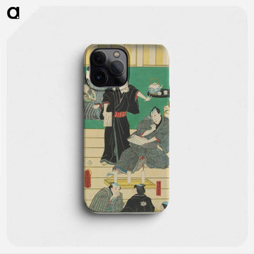 Vertical ōban Pentaptych, Second Sheet from Left
 - 歌川 国貞 Phone Case.