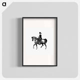 アートポスター-Lady on Horseback: A London Guide
 - 大英図書館 Poster.