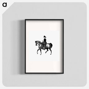アートポスター-Lady on Horseback: A London Guide
 - 大英図書館 Poster.