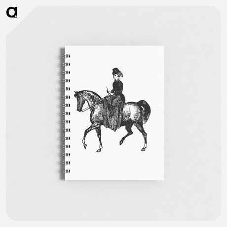 アートメモ帳-Lady on Horseback: A London Guide
 - 大英図書館 Memo.