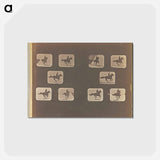 アートポストカード-Running
 - エドワード マイブリッジ Postcard.