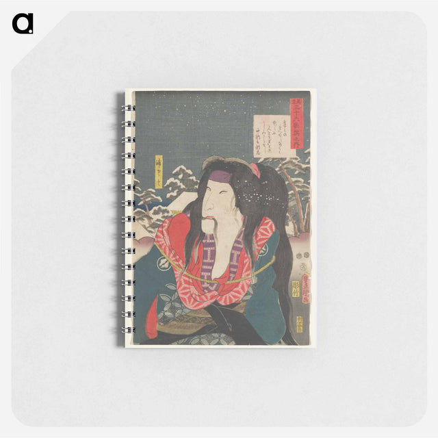 アートメモ帳-Portrait of a Woman with Ponytail
 - 歌川 国貞 Memo.