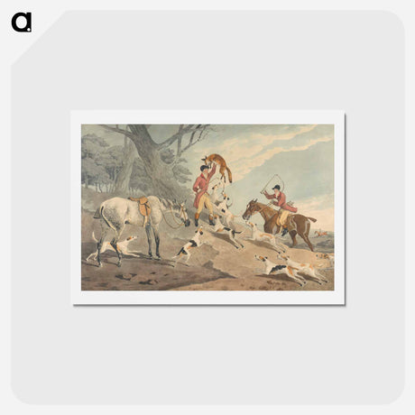 アートポストカード-Foxhunting: The Death
 - イェール大学アートギャラリー Postcard.