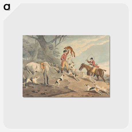アートポストカード-Foxhunting: The Death
 - イェール大学アートギャラリー Postcard.