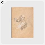 アートポストカード-Verona Sketchbook: Female Nude
 - クリーブランド美術館 Postcard.