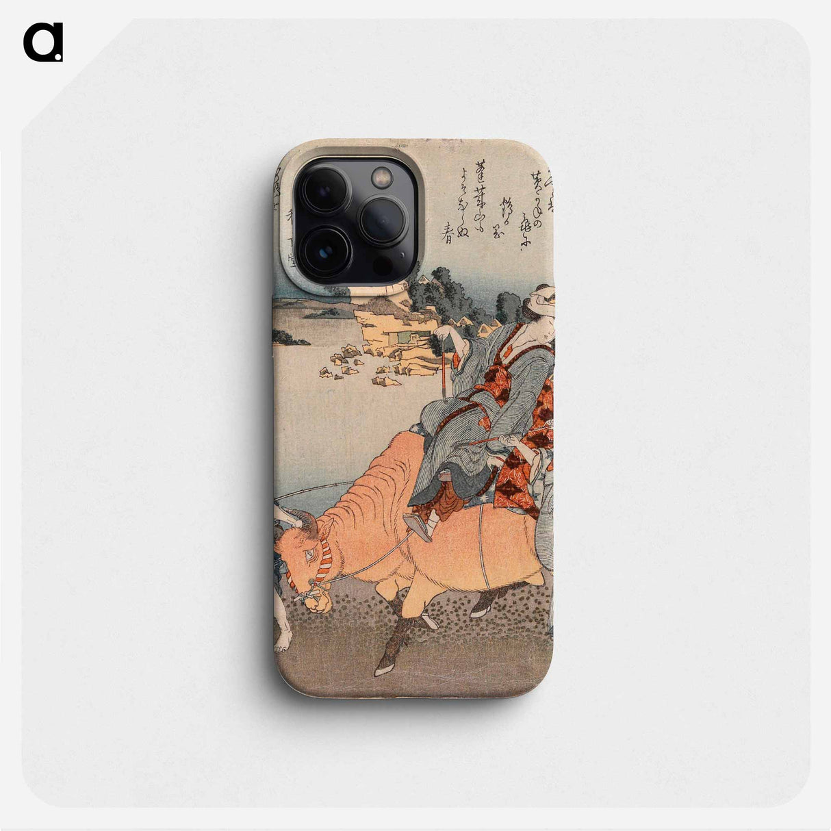 View of Koshigoe from Shichiri-ga-hama - Katsushika Hokusai Phone Case.