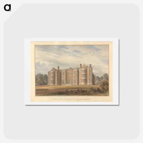 アートポストカード-South East View of Burton Agnes, Yorkshire; the Seat of Sir Francis Boynton Bart.
 - イェール大学アートギャラリー Postcard.
