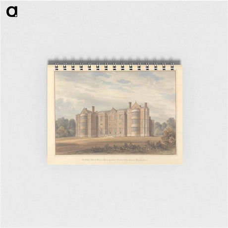 アートメモ帳-South East View of Burton Agnes, Yorkshire; the Seat of Sir Francis Boynton Bart.
 - イェール大学アートギャラリー Memo.