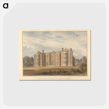 アートポストカード-South East View of Burton Agnes, Yorkshire; the Seat of Sir Francis Boynton Bart.
 - イェール大学アートギャラリー Postcard.