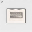 アートメモ帳-Man on Horse
 - エドワード マイブリッジ Memo.