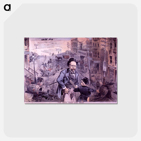 アートポストカード-Duty That Lies Near
 - 国立医学図書館 Postcard.