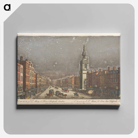 アートパネル-The Church of St. Mary Le Bow in Cheapside London
 - イェール大学アートギャラリー Canvas.