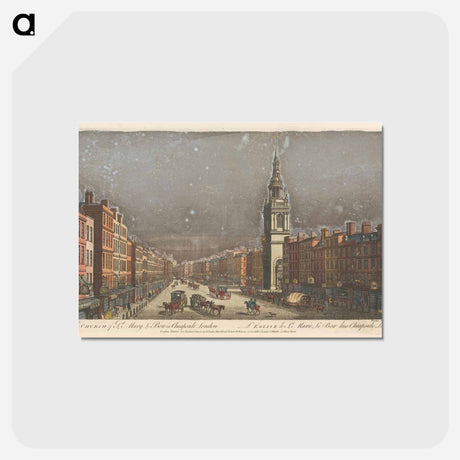 アートポストカード-The Church of St. Mary Le Bow in Cheapside London
 - イェール大学アートギャラリー Postcard.