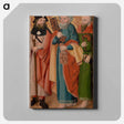アートパネル-Three Apostles with Stick, Key and Axe
 - バーンズ・コレクション Canvas.