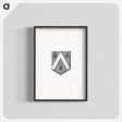 アートポスター-Heraldic Shield Design
 - 大英図書館 Poster.